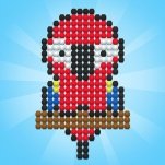 Игра Цветной Пазл: Гайки и Болты